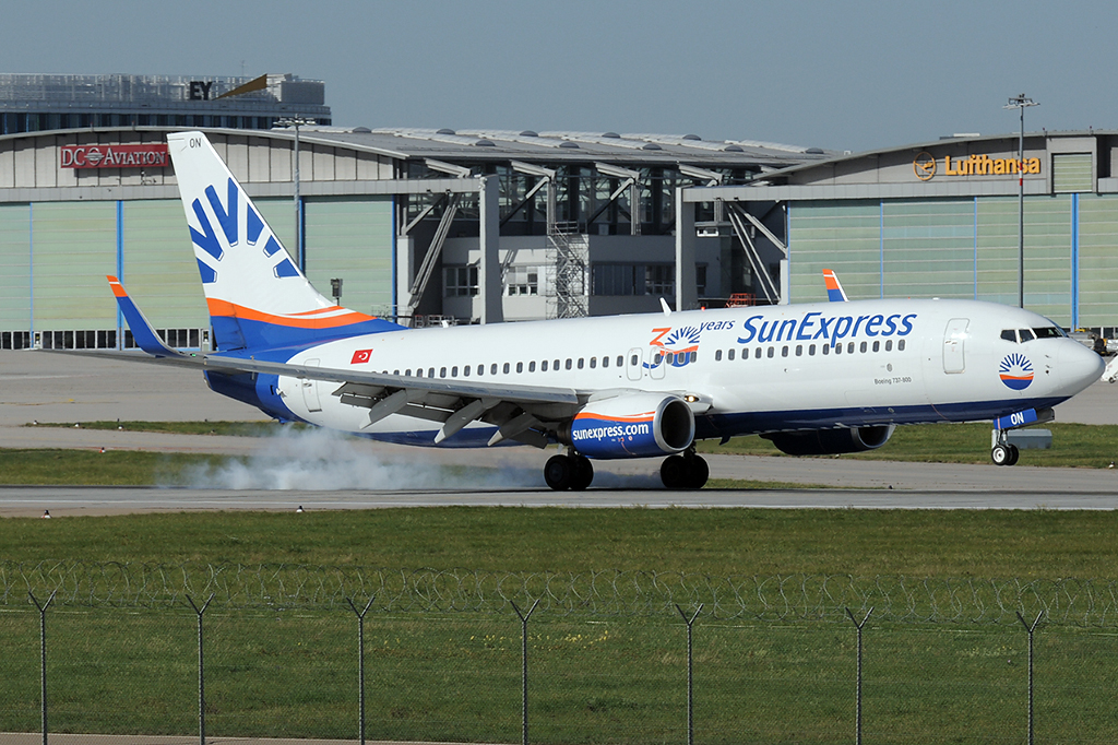 TC-SON Boeing 737-86J 14.10.2019