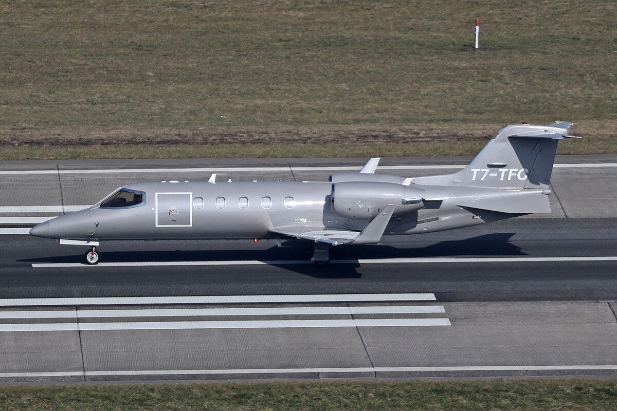 Uplift Flight Management AG, T7-TFC, Learjet 31A, msn: 31-170, 21.Februar 2025, ZRH Zürich, Switzerland.