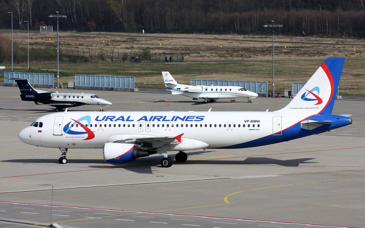 Ural Airlines,VP-BMW,(c/n 2166),Airbus A320-214,30.03.2014,CGN-EDDK,Koeln-Bonn,Germany