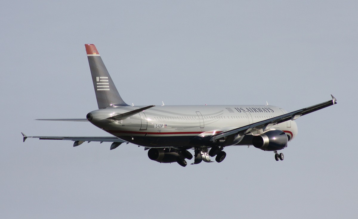 US Airways,D-AZAP,Reg.N575UW,(c/n 5980),Airbus A321-231,10.02.2014,HAM-EDDH,Hamburg,Germany(Testflug)