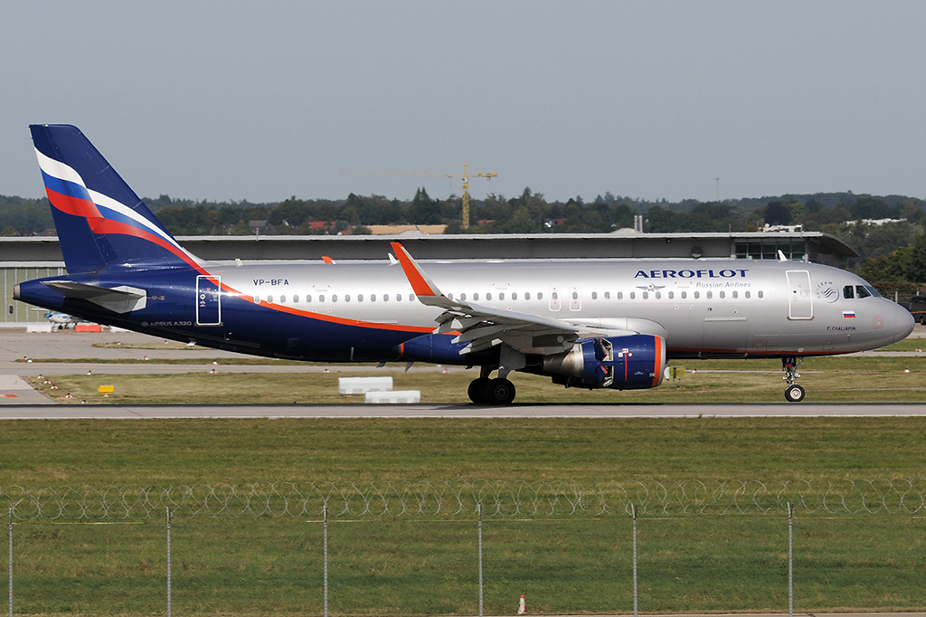 VP-BFA Airbus A320-214 20.09.2019