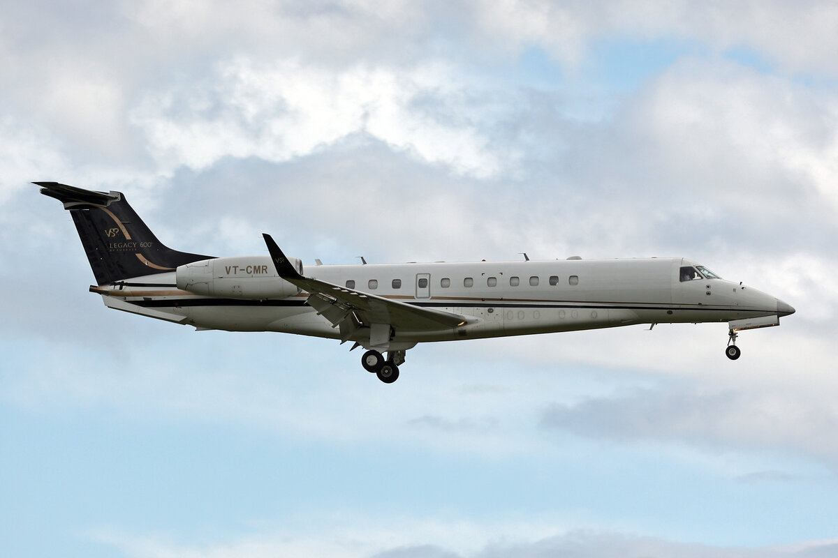 VSR Aviation, VT-CMR, Embraer Legacy 600, msn: 14501094, 15.Juni 2024, ZRH Zürich, Switzerland.