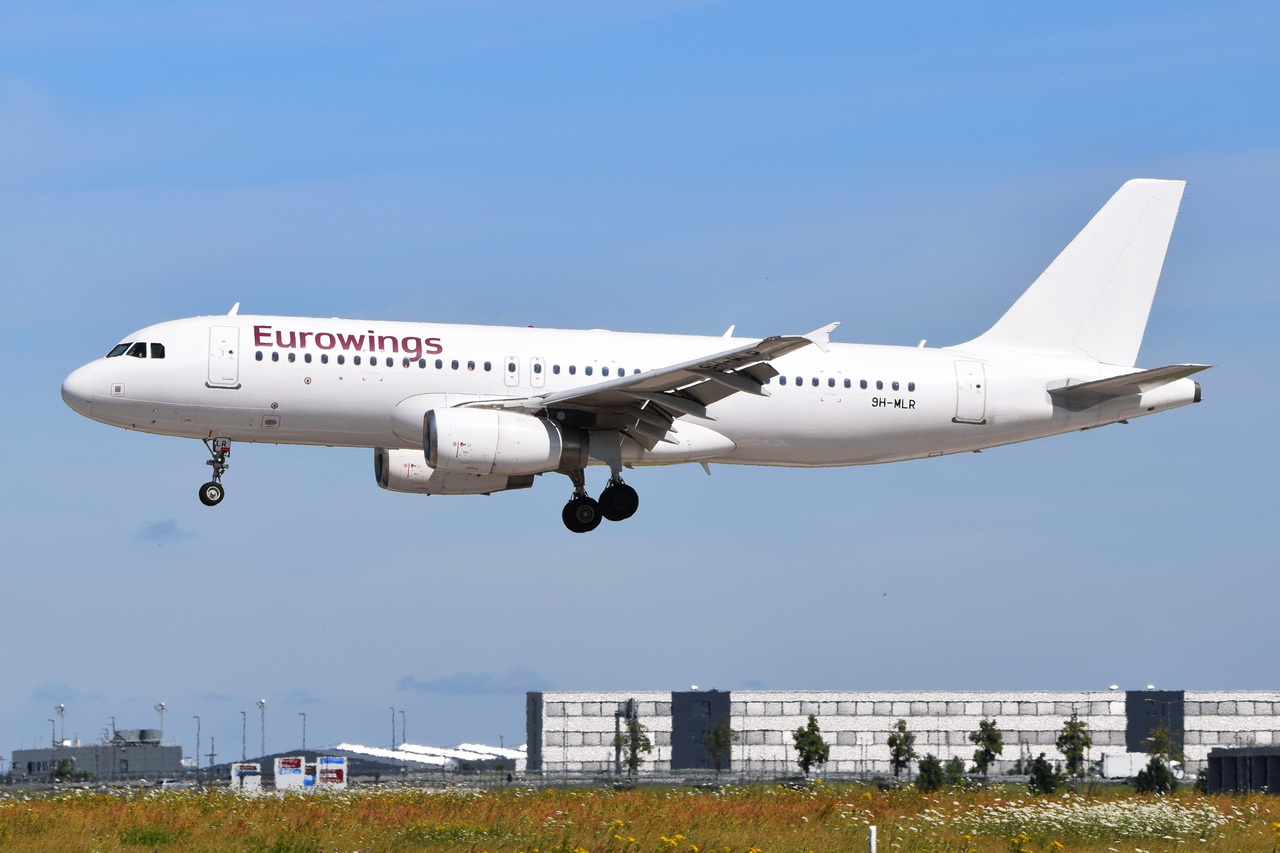 9H-MLR , Eurowings , Airbus A320-232 , Berlin-Brandenburg  Willy Brandt  , BER , 18.07.2024 ,