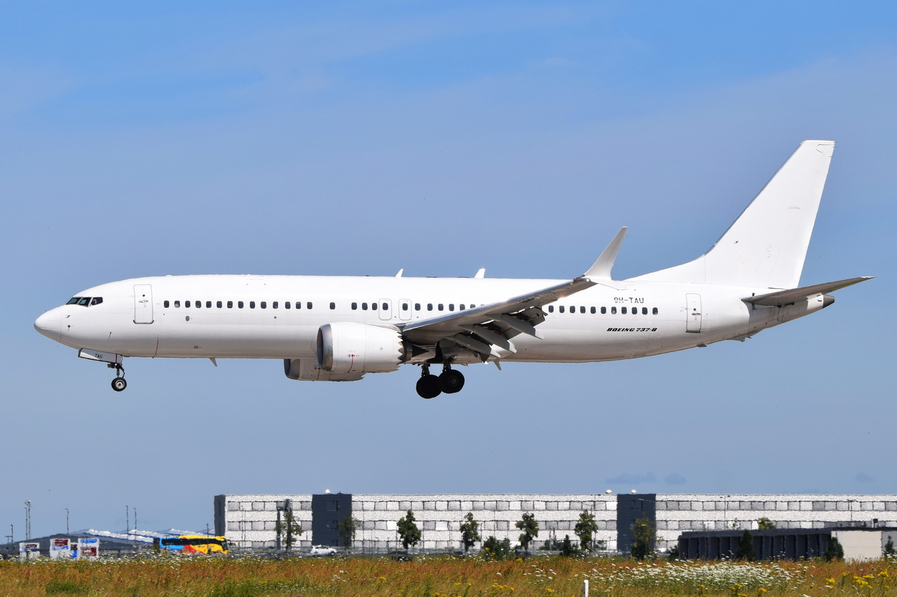 9H-TAU , SmartLynx Malta , Boeing 737-8 MAX , 18.07.2024 , Berlin-Brandenburg  Willy Brandt  , BER , 