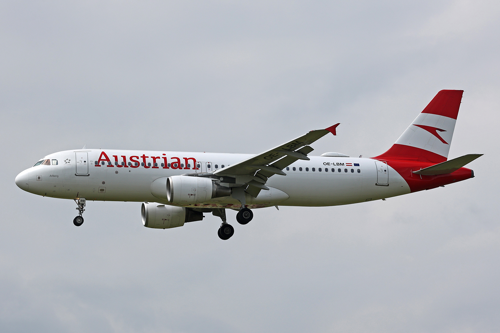 Austrian Airlines, OE-LBM, Airbus A320-214, msn: 1504,  Arlberg , 07.Juni 2024, ZRH Zürich, Switzerland.