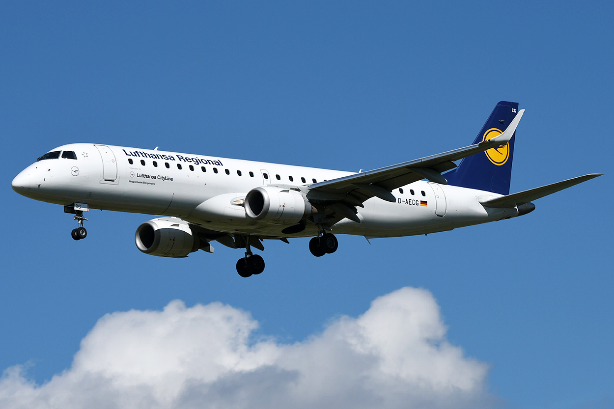 D-AECG Embraer 190-100LR 12.09.2021