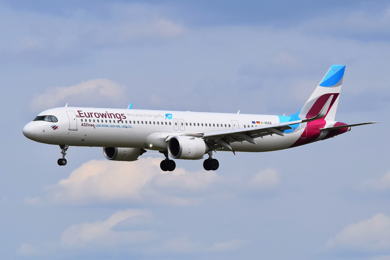 D-AEEB , Eurowings , Airbus A321-251NX , 08.08.2024 , Berlin-Brandenburg  Willy Brandt  , BER , 