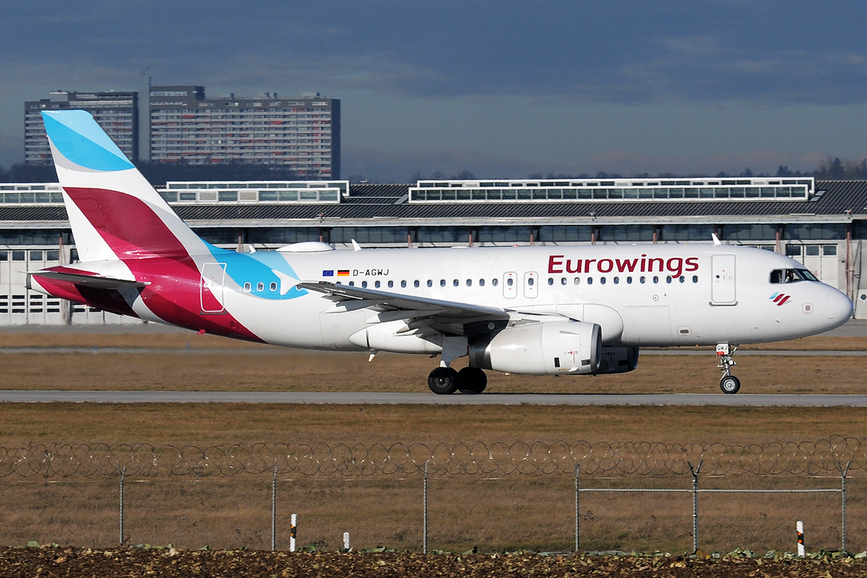 D-AGWJ Airbus A319-132 19.12.2020