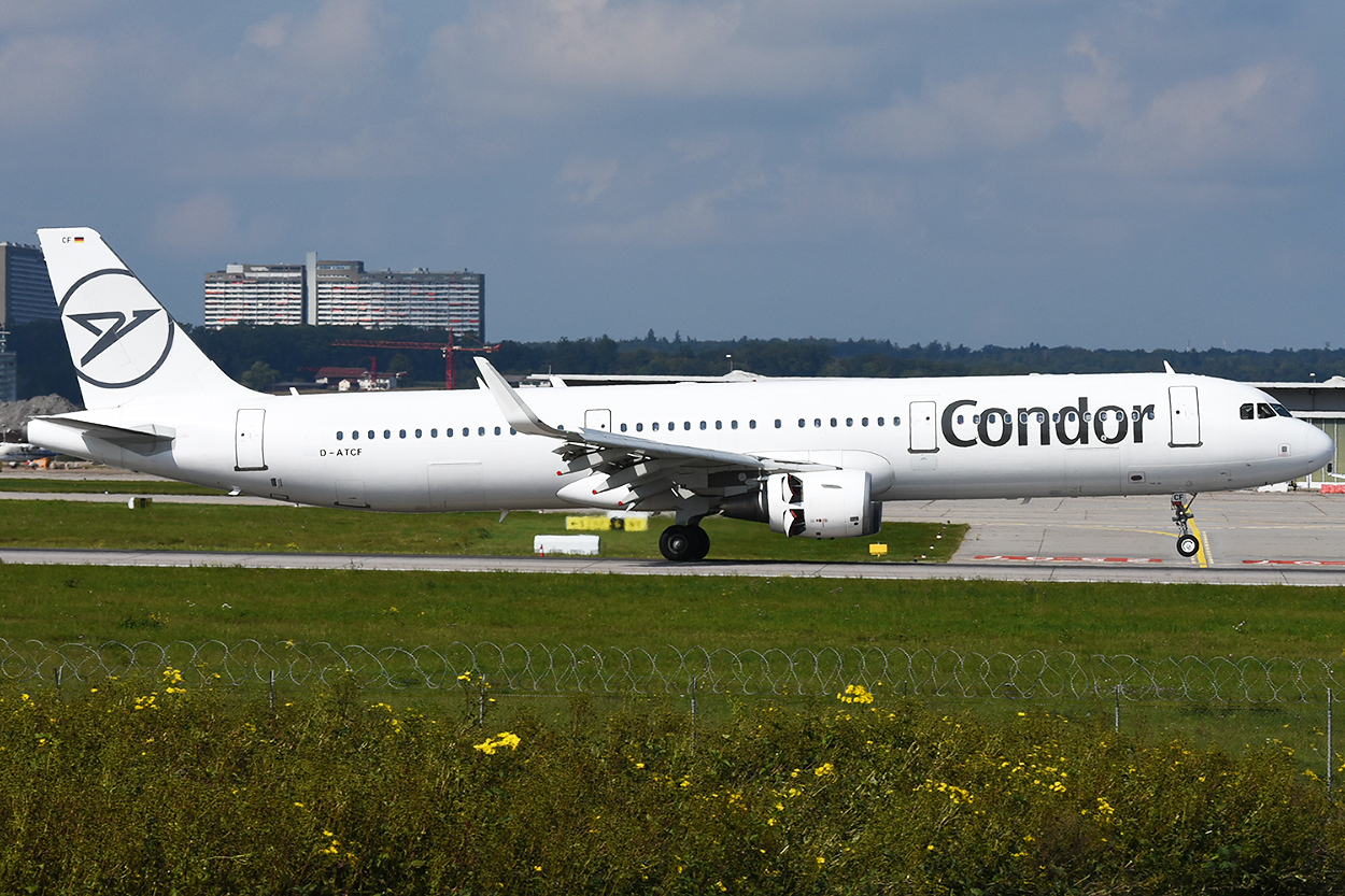 D-ATCF Airbus A321-211 19.09.2021