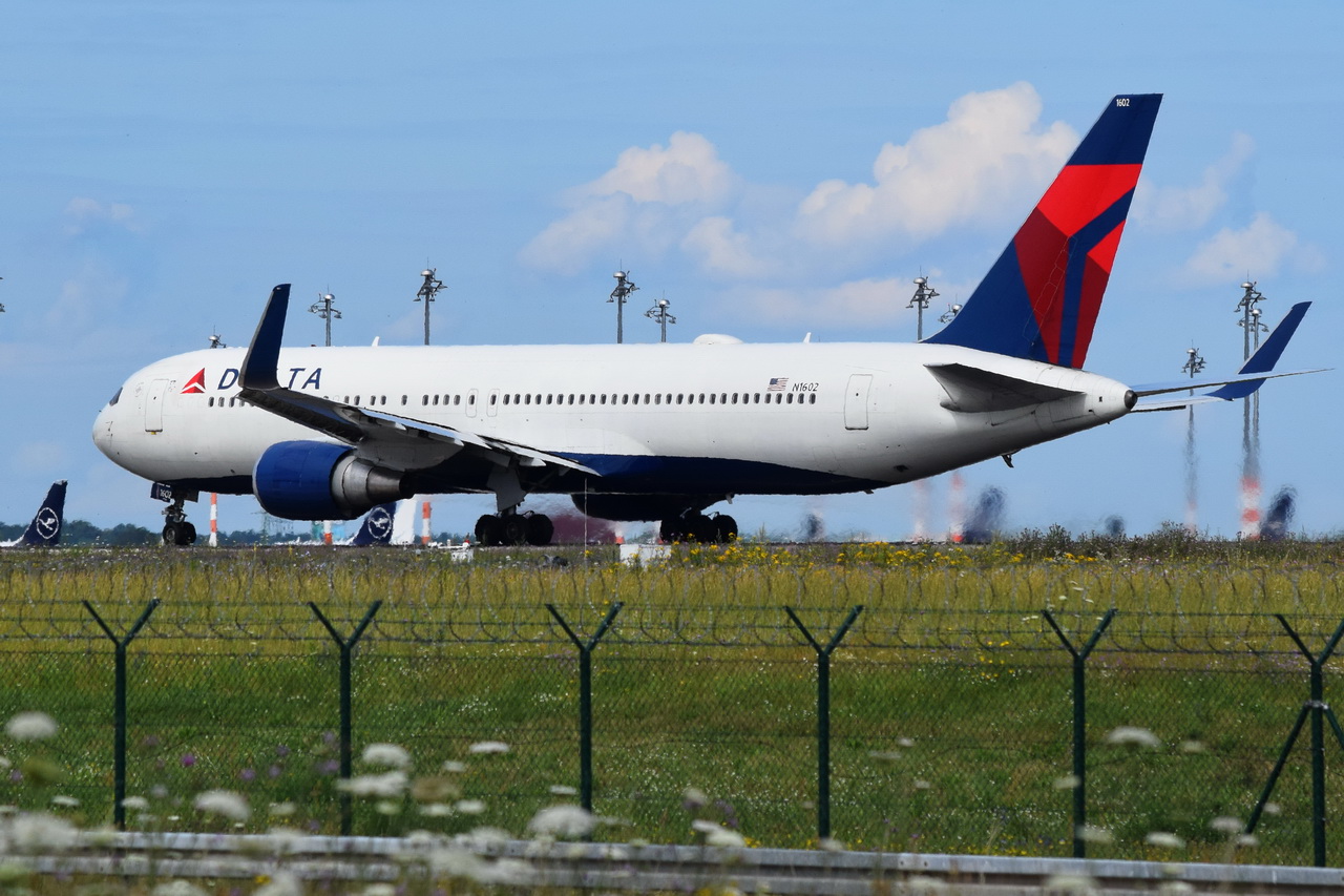 N1602 , Delta Air Lines , Boeing 767-332ER(WL) , 14.07.2024 , Berlin-Brandenburg  Willy Brandt  , BER , 