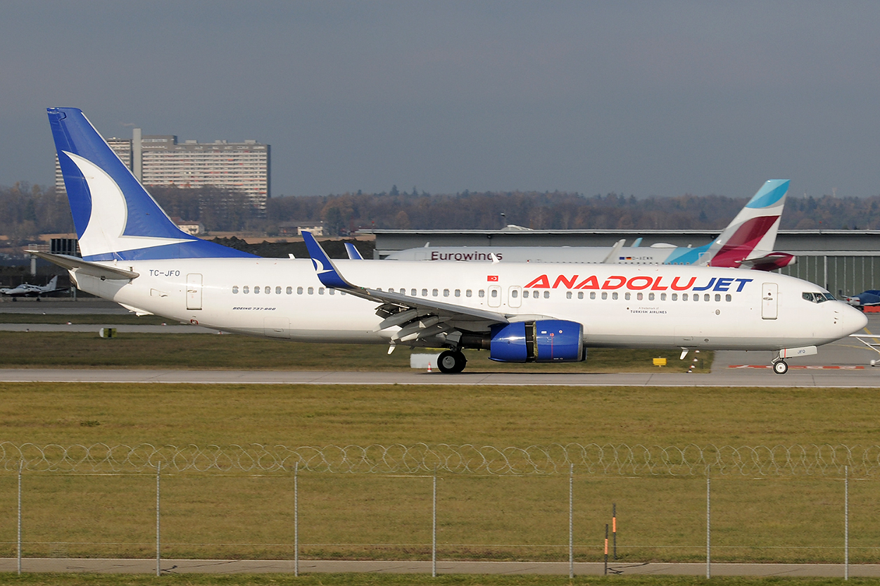 TC-JFO Boeing 737-8F2 29.11.2020