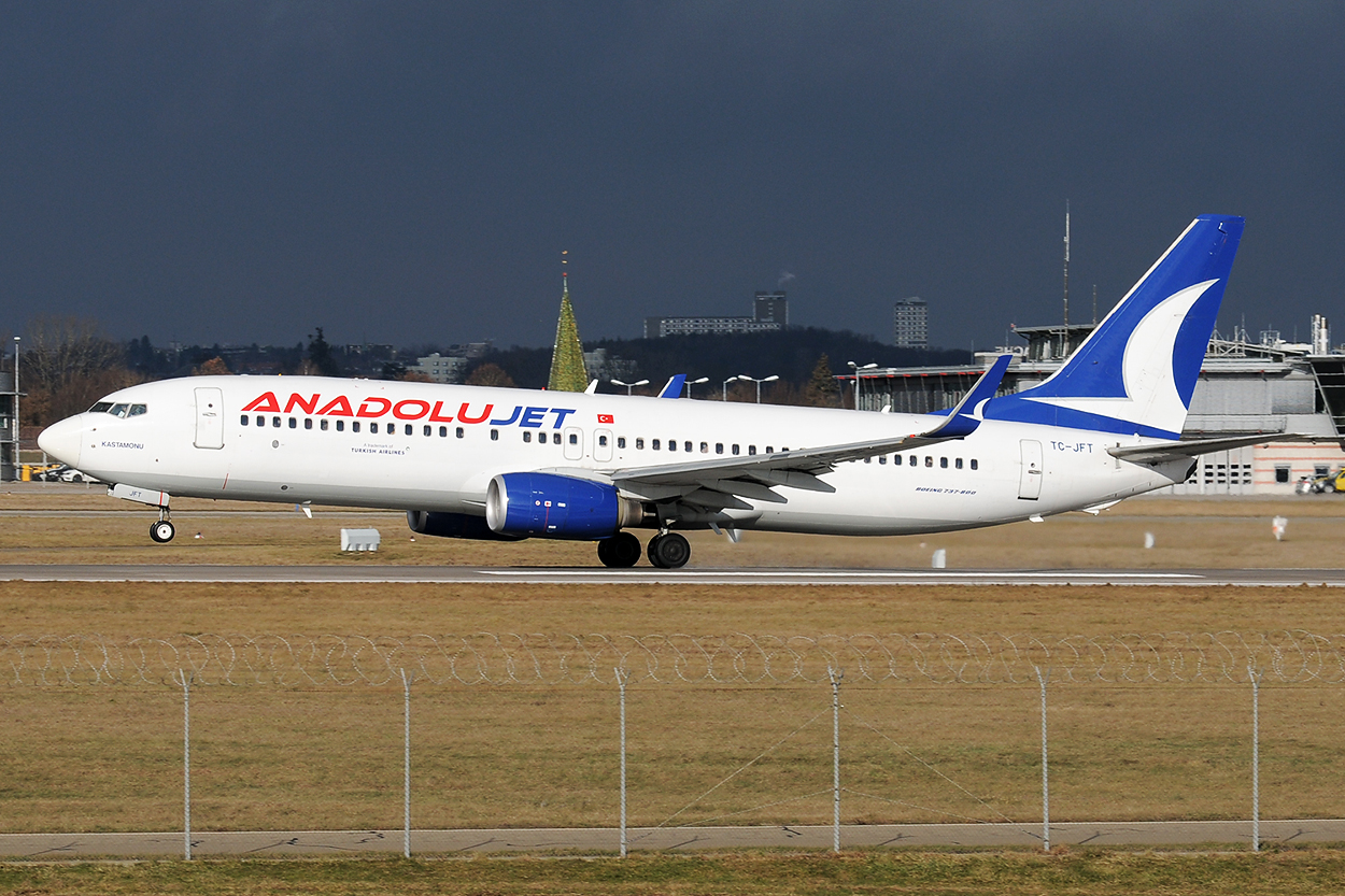 TC-JFT Boeing 737-8F2 16.01.2021