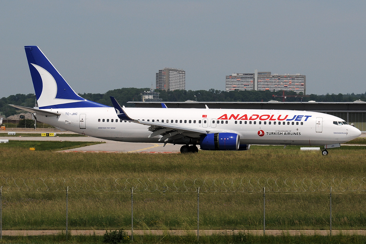 TC-JHC Boeing 737-8F2 16.06.2021