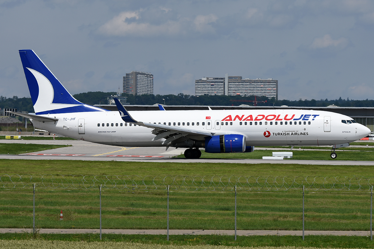 TC-JHF Boeing 737-8F2 10.07.2021