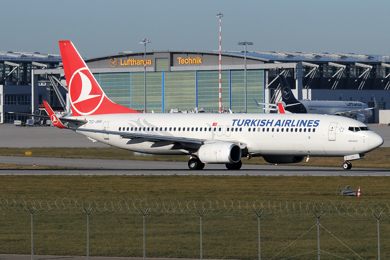 TC-JHS Boeing 737-8F2 28.11.2020