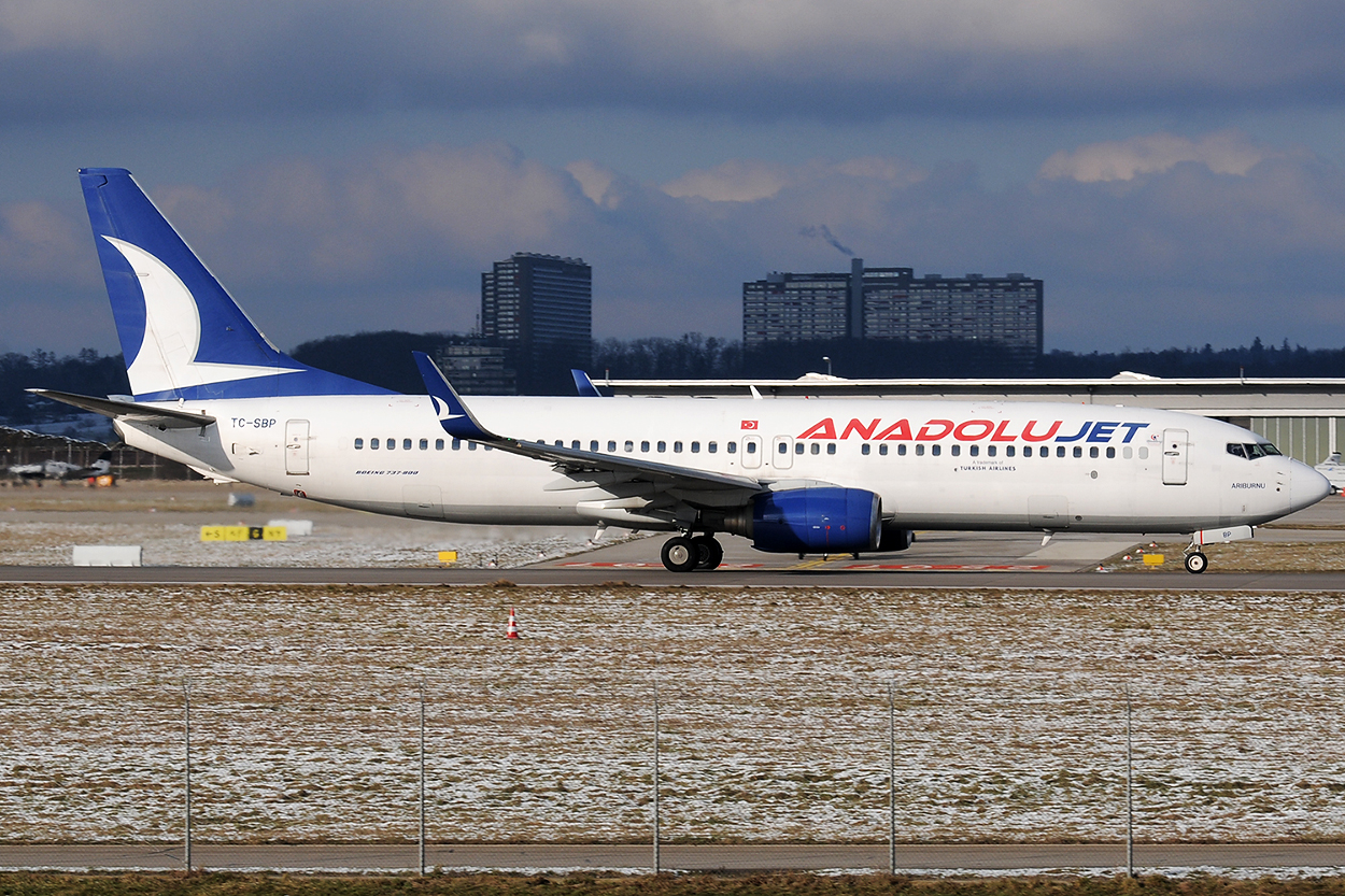 TC-SPB Boeing 737-86Q 10.01.2021