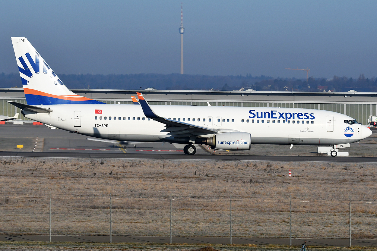 TC-SPE Boeing 737-8HC 22.12.2021