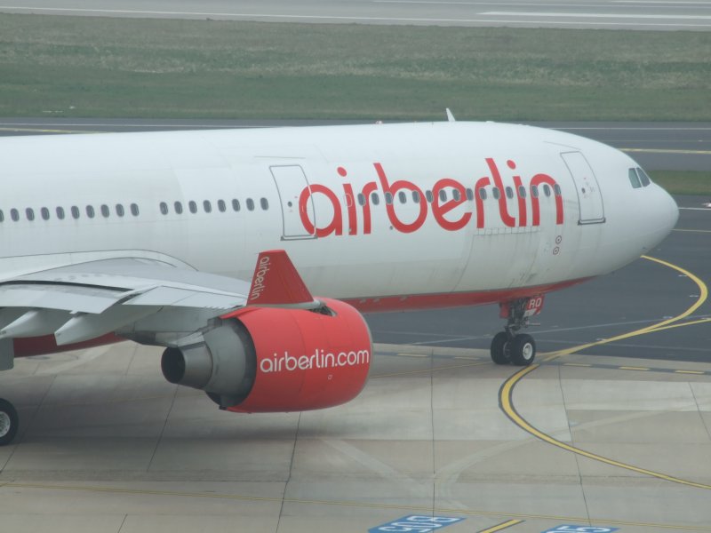 airberlin A330 in Dsseldorf