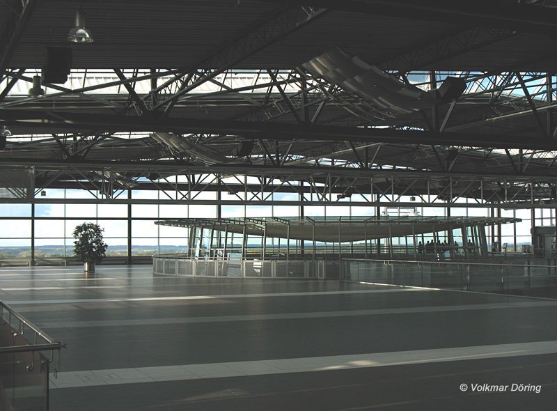 Aussichtsetage Flughafen Dresden-Klotzsche, 2.11.2006
