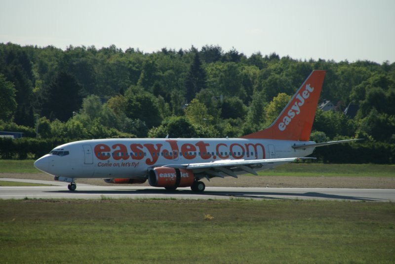 B737 der easy Jet in Hamburg