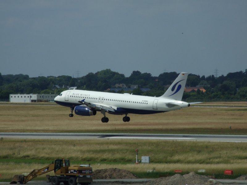 D-ANNC landet in Dsseldorf