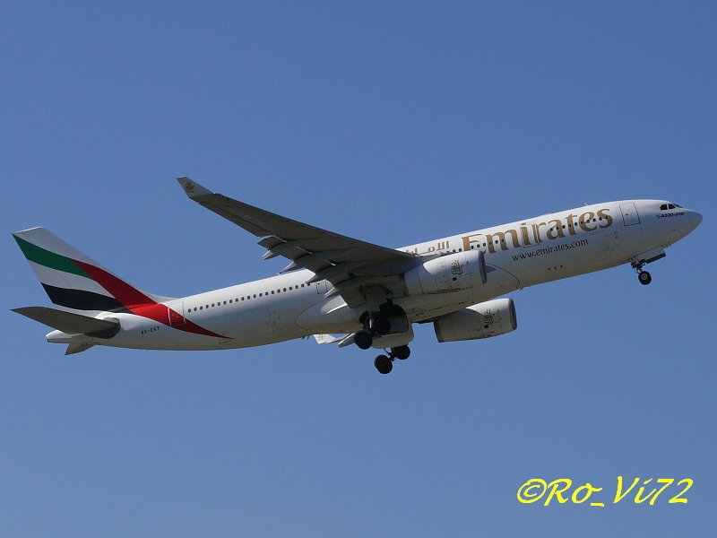 Emirates, A330-200, AG-EKT. 04.04.2007.