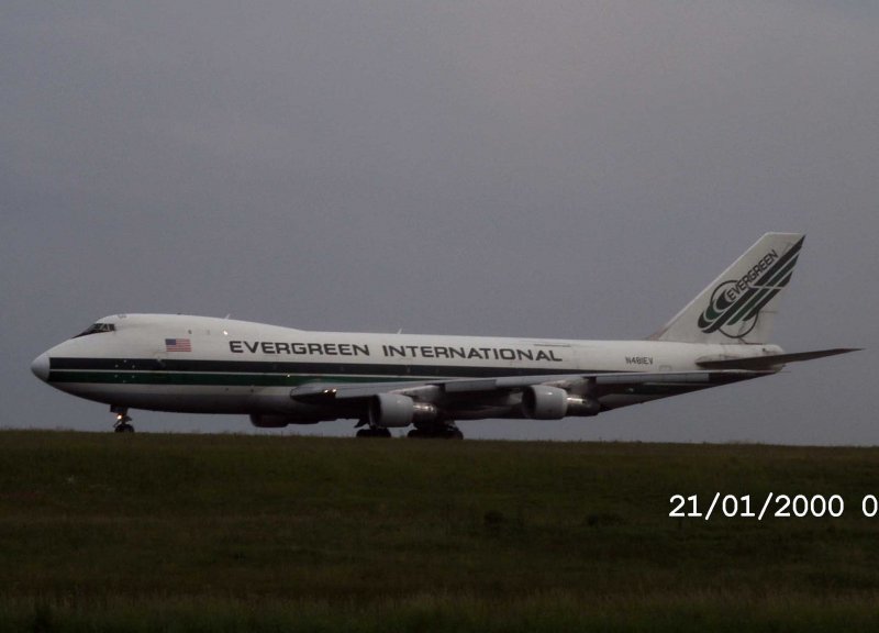 Evergreen N481EV in Hahn