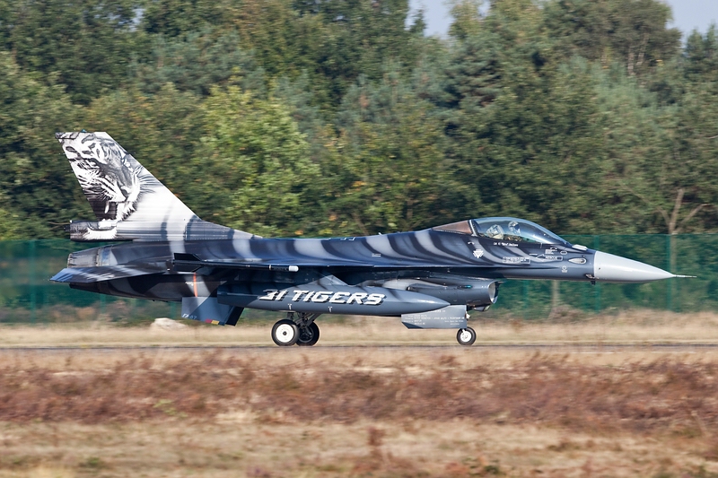 F-16 Tiger/Belgien-Air Force/Kleine Brogel/Belgien/18.09.09