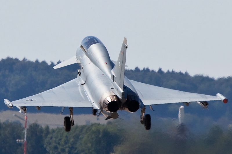 Landung, Eurofighter Typhoon,30+31/ETSN/ Neuburg/Germany