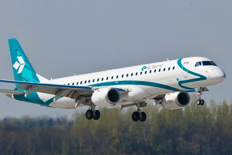 Landung,Embraer 195/Air Dolomiti/MUC/Mnchen/Germany.