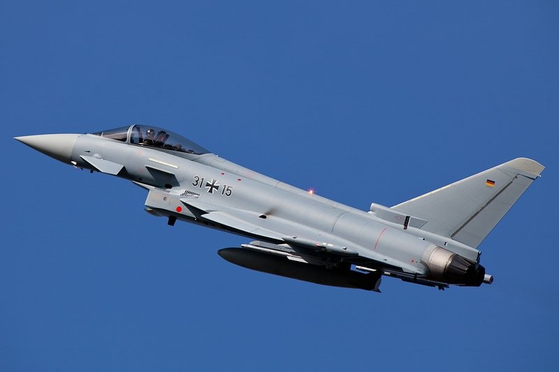 Take-off, Eurofighter Typhoon,31+15/ETSN/ Neuburg/Germany