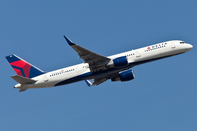 Take off/B757 Delta Airlines/Frankfurt/FRA/05.08.09