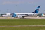 SU-GCR / EgyptAir / B737-866(W) beim Start in MUC nach Kairo (CAI) 11.06.2014