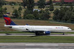 Delta Air Lines, N859NW, Airbus A330-223, msn: 722,  16.Juni 2024, ZRH Zürich, Switzerland.