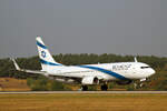 EL AL, Boeing B 737-85R, 4X-EKK, BER, 04.09.2024