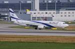 EL AL Israel Airlines, 4X-EKF  Kinneret , B737-8HX(W) in MUC nach der Landung aus Tel Aviv (TLV) 08.07.2013