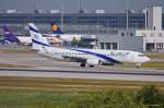 EL AL Israel Airlines, 4X-EKH  Yarden , B737-85P(W) nach der Landung in MUC aus Tel Aviv (TLV) 17.07.2013