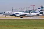 4X-EKA  Tiberias  / EL AL Israel Airlines / B737-858(W) bei der Landung in MUC aus Tel Aviv (TLV) 03.07.2014