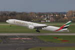 Boeing 777-300, A6-EPS, Emirates, Düsseldorf, 24.3.23