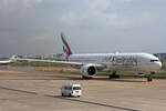 Emirates Airlines, A6-EPU, Boeing B777-31HER, msn: 42340/1441, 22.Dezember 2024, MLE Malé, Maldives.