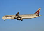 Qatar Airways, Boeing B 787-9 Dreamliner, A7-BHN, BER, 01.12.2024