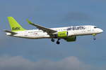 Air Baltic, Bombardier CSeries CS300 (BD-500-1A11) YL-CSE, Zürich-Kloten Airport, 26.01.2018.