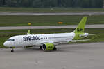 Air Baltic, YL-ABF, Airbus A220-371, msn: 55133, 09.Mai 2024, ZRH Zürich, Switzerland.