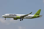 Air Baltic, YL-AAV, Airbus A220-371, msn: 55071, 07.Juni 2024, ZRH Zürich, Switzerland.