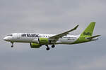 Air Baltic, YL-AAX, Airbus A220-371, msn: 55094, 07.Juni 2024, ZRH Zürich, Switzerland.