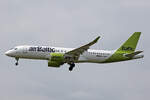 Air Baltic, YL-ABJ, Airbus A220-300, msn: 55165, 07.Juni 2024, ZRH Zürich, Switzerland.