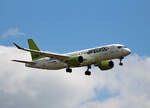 Air Baltic, Airbus A 220-300, YL-CSH, BER, 23.06.2024