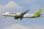 Air Baltic, YL-ABP, Airbus A220-371, msn: 55224, 05.Juli 2024, MXP Milano Malpensa, Italy.