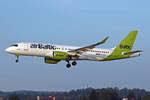 Air Baltic, YL-ABT, Airbus A220-371, msn: 55255, 23.August 2024, ZRH Zürich, Switzerland.