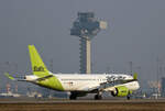 Air Baltic, Airbus A 220-300, YL-AAU, BER, 09.02.2025